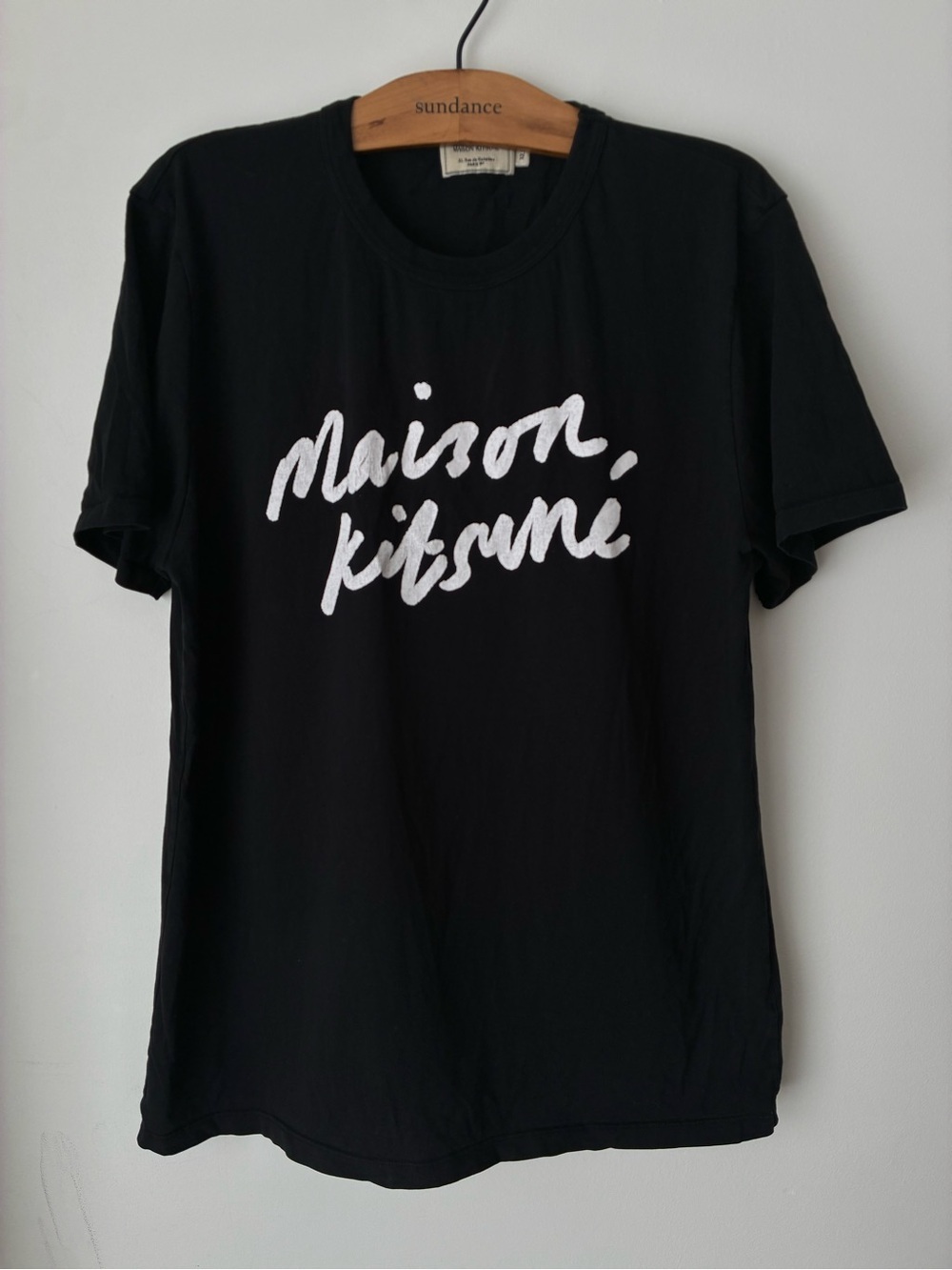 Maison Kitsune Shirt Men’s XL Short Sleeve 100% Cotton